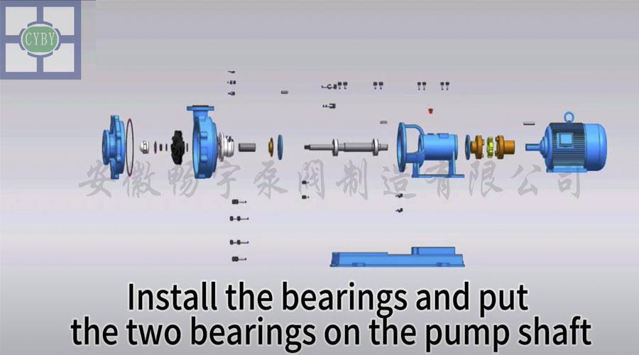 Slurry pump double end mechanical seal installation video