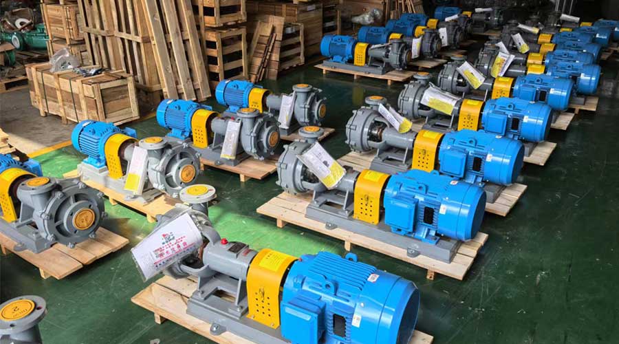 Changyu UHB-ZKD Series Slurry Pumps Delivered to a Steel Plant for Flue Gas Desulfurization Process