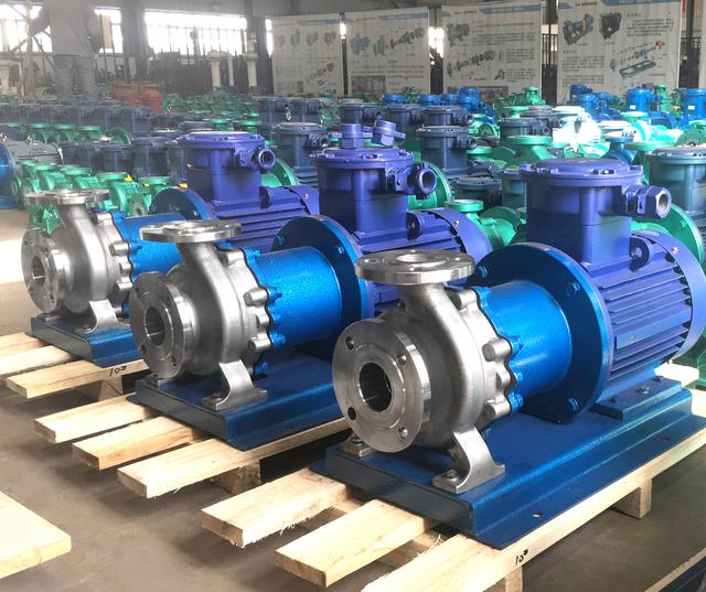 High chromium alloy magnetic driven pump