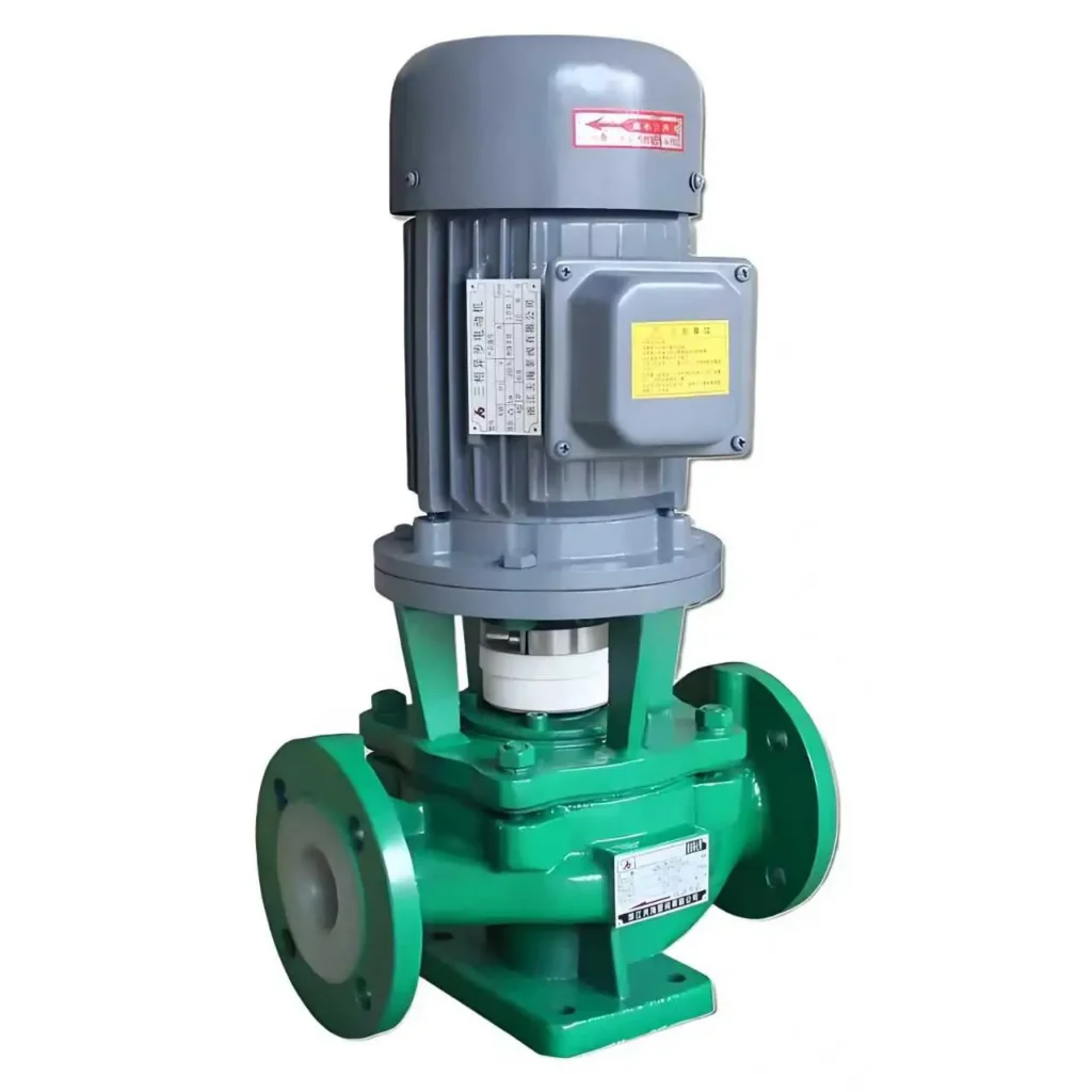 CYL Series PTFE Fluorine Lined Vertical Centrifugal Pipeline Pumps​