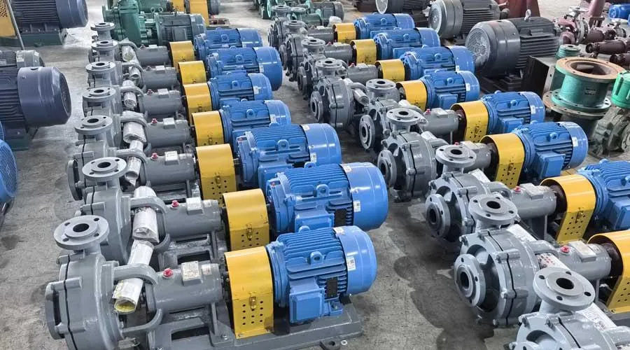 Lined Fluorine Slurry Pump Custom Fluorine-Lined Slurry Pumps Successfully Exported to South Africa_ Innovative Materials and Design Extend Equipment Lifespan