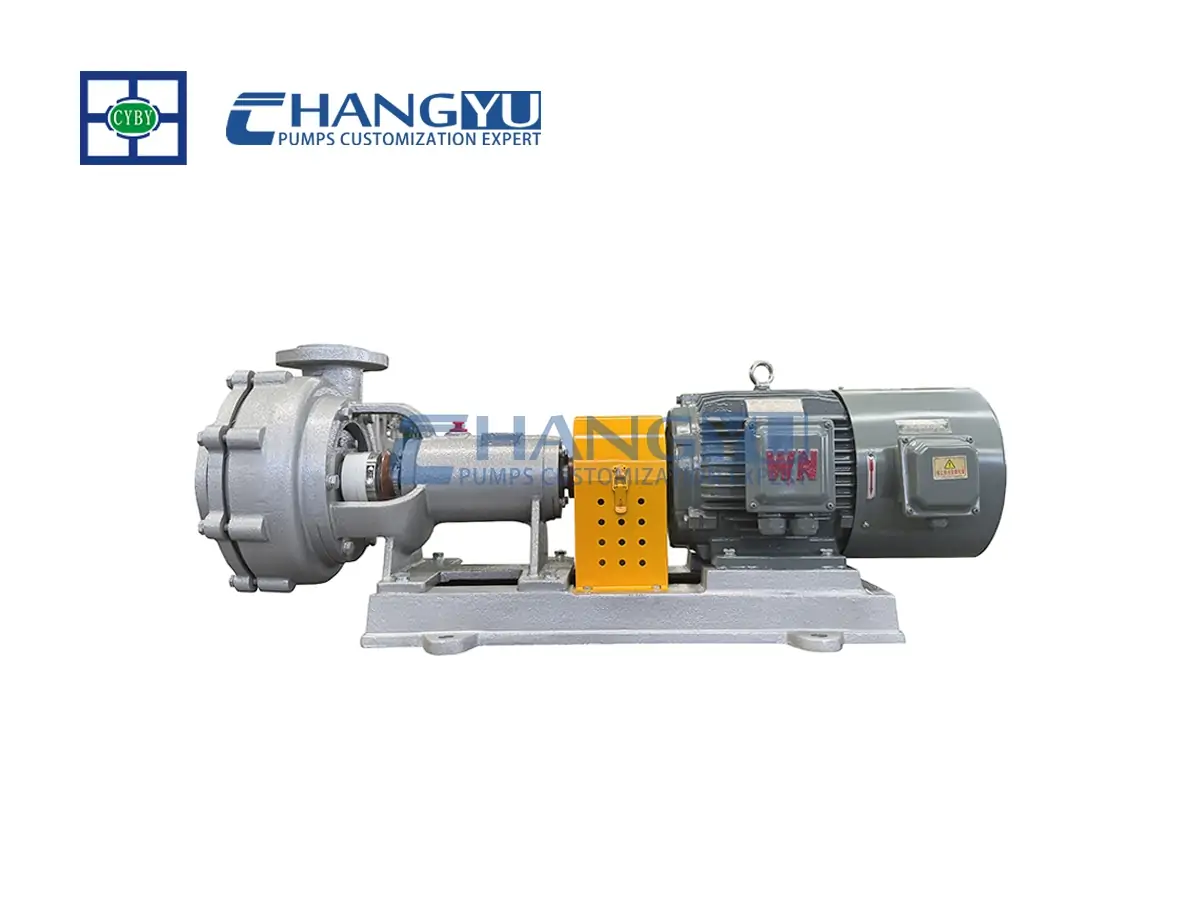 Bombas horizontais para polpas abrasivas