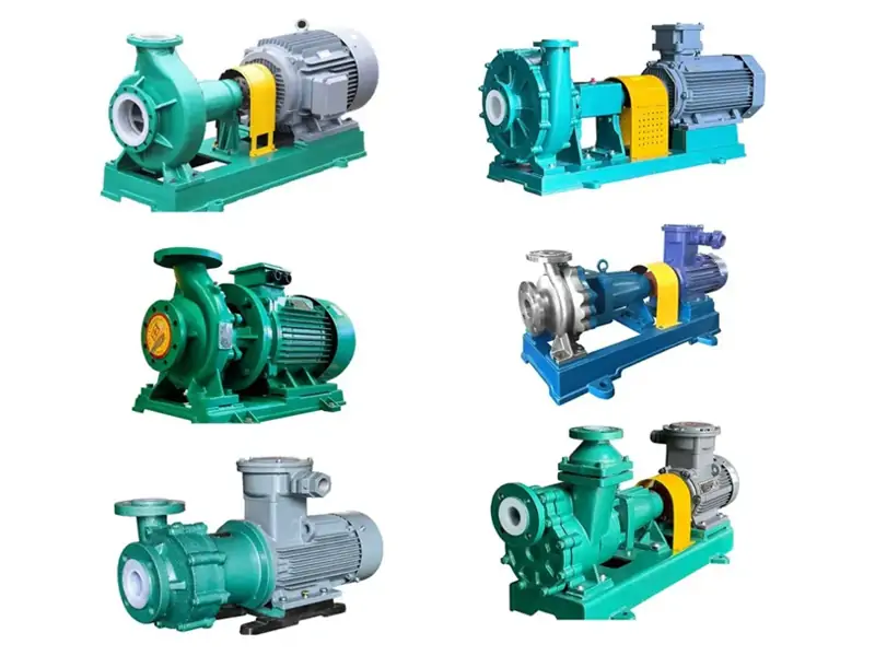 Six Types of Acid Resistant Pumps and Selection Guide