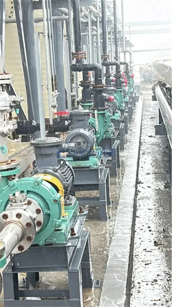 corrosion resistant pump for Hydrofluoric Acid