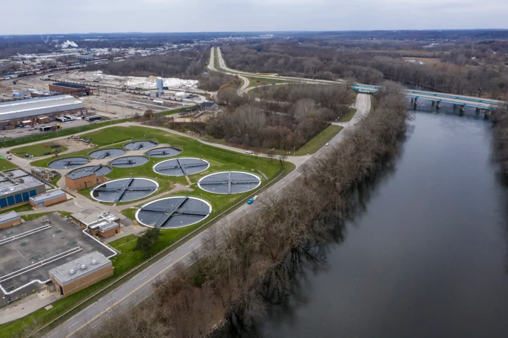saline wastewater