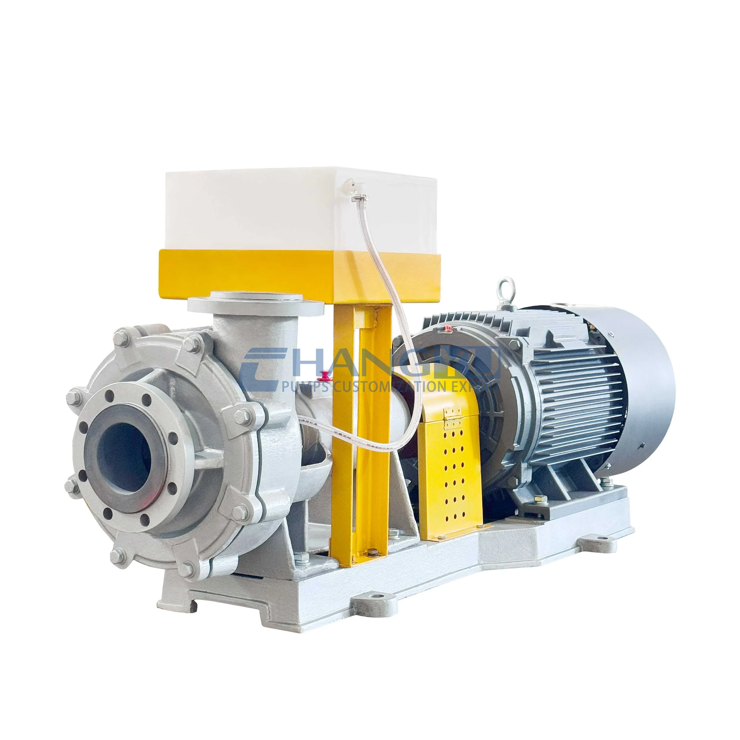 Slurry pump with mechanical seal cooling