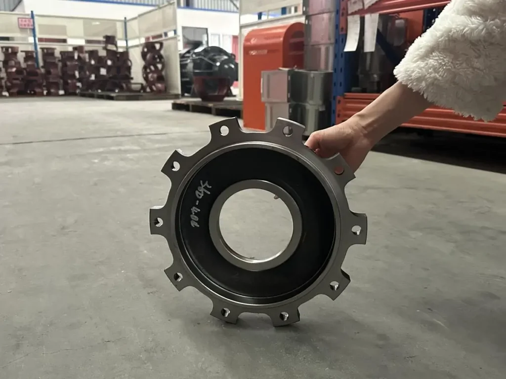 Parts of a High-Pressure Multistage Pump