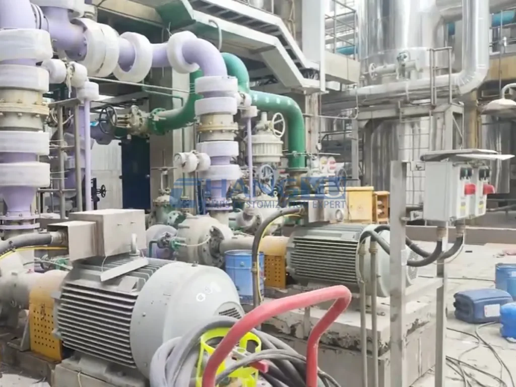 slurry pump for sulfuric acid