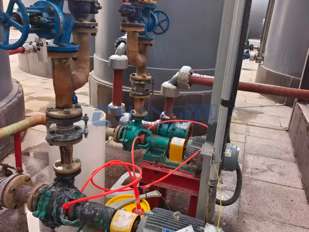 zinc sulfate slurry pump