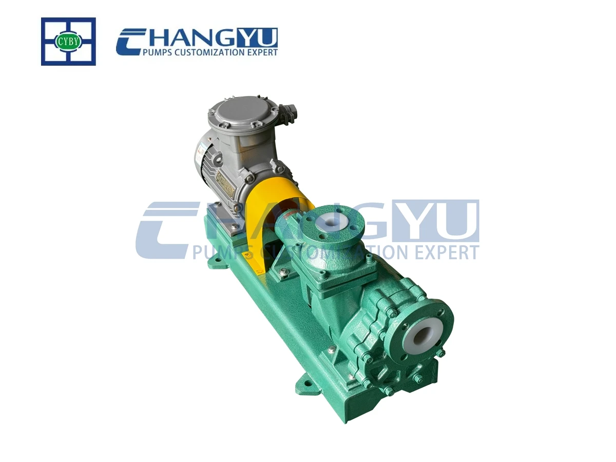 Fluoroplastic-Self-Priming-Pump