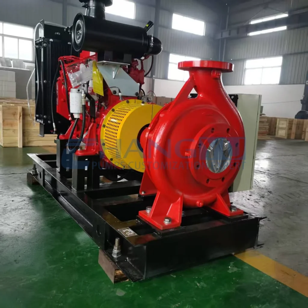 horizontal single stage centrifugal pump
