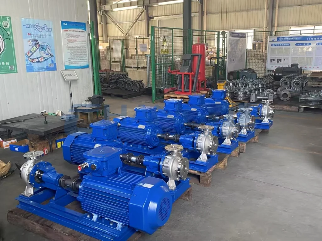 horizontal single stage centrifugal pump