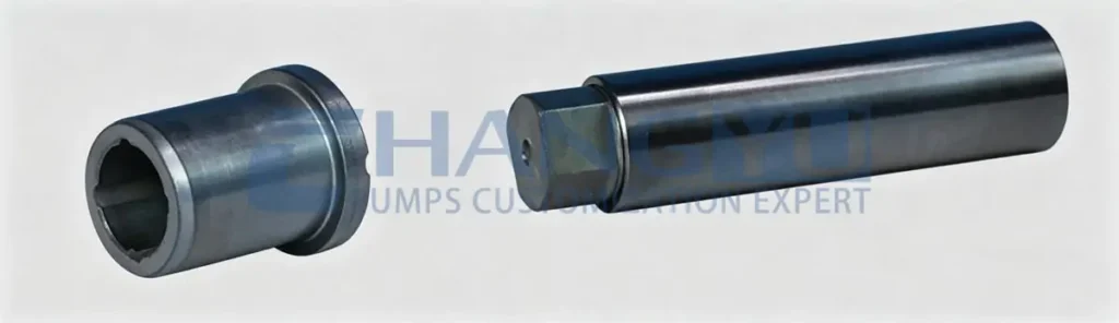 Thickened Silicon Carbide Shaft & Sleeve