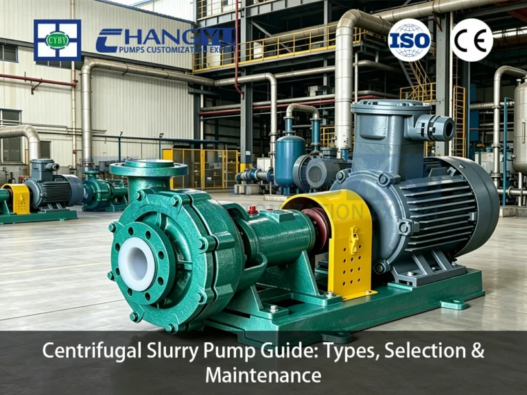 Centrifugal Slurry Pump Guide Types, Selection & Maintenance