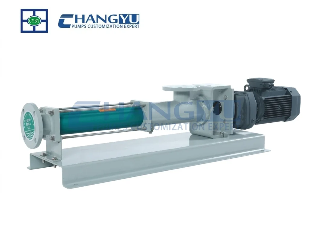 Close-coupled cast iron progressive cavity pump