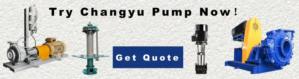 Contact Changyu Pump for a quote