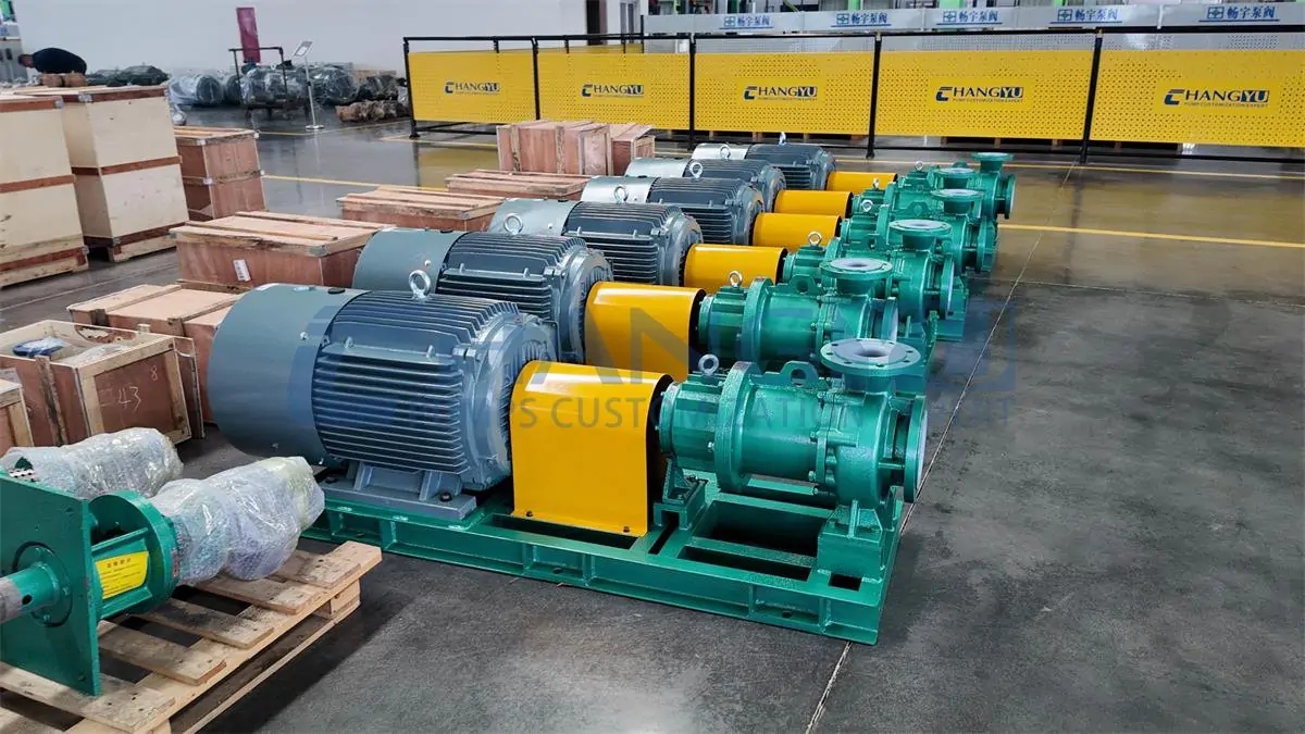 factory of Copper SX-EW Slurry Pump: Changyu Pump