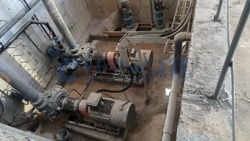 UHMWPE Slurry Pump Application in Lead-Zinc Smelting Filter Press System
