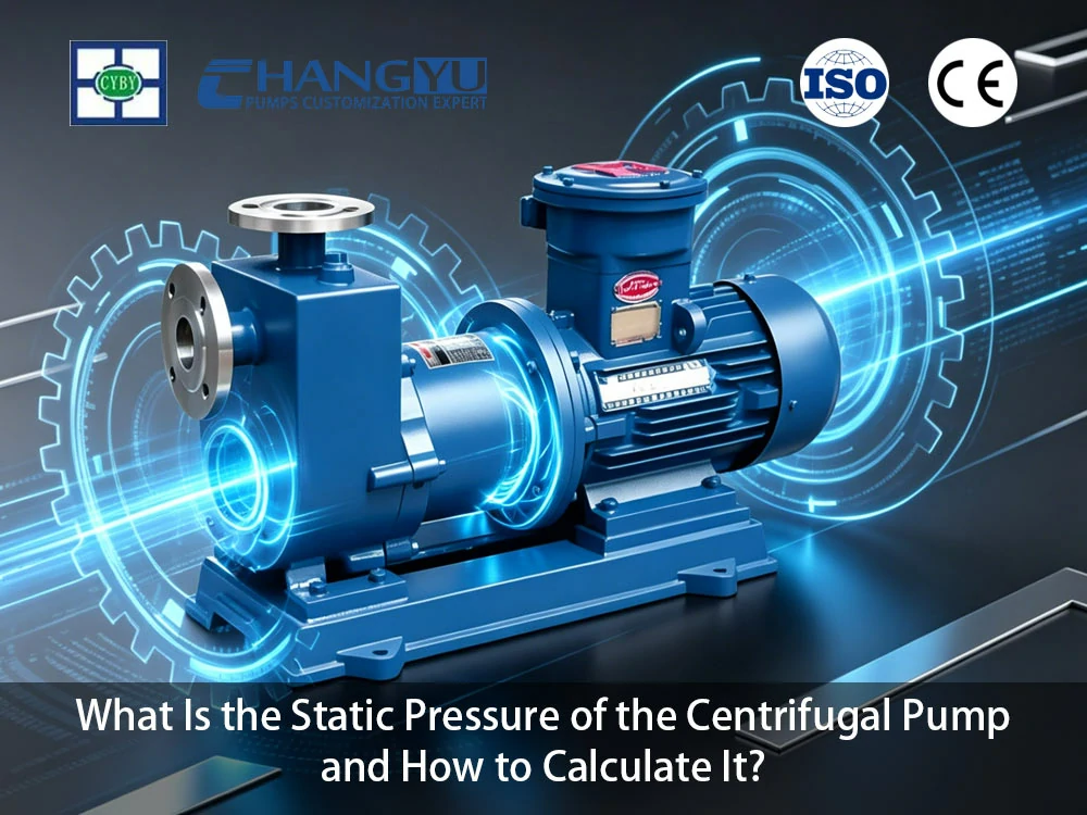 What Is the Static Pressure of the Centrifugal Pump and How to Calculate It?