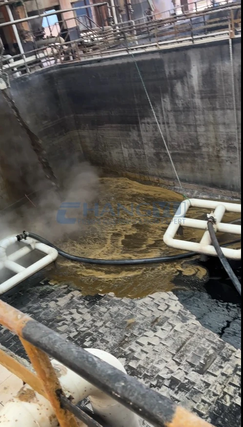 Conveying ferrous sulfate