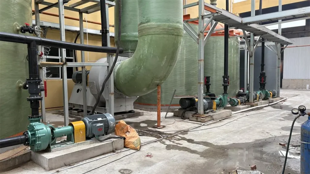 Pompes centrifuges pour usines d'engrais