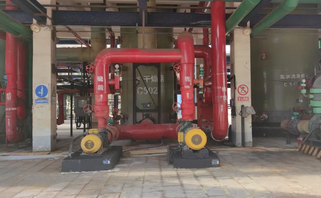 FGD Slurry Pump → Насос для шлама FGD