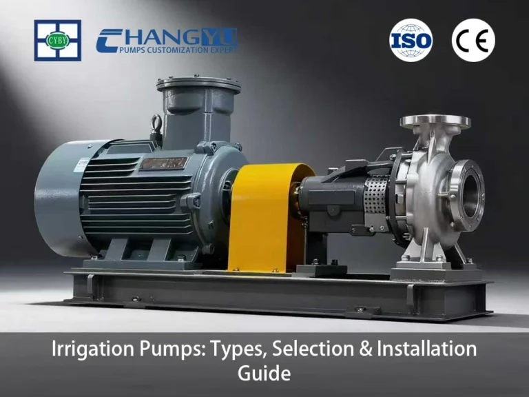 Irrigation Pumps: Types, Selection & Installation Guide