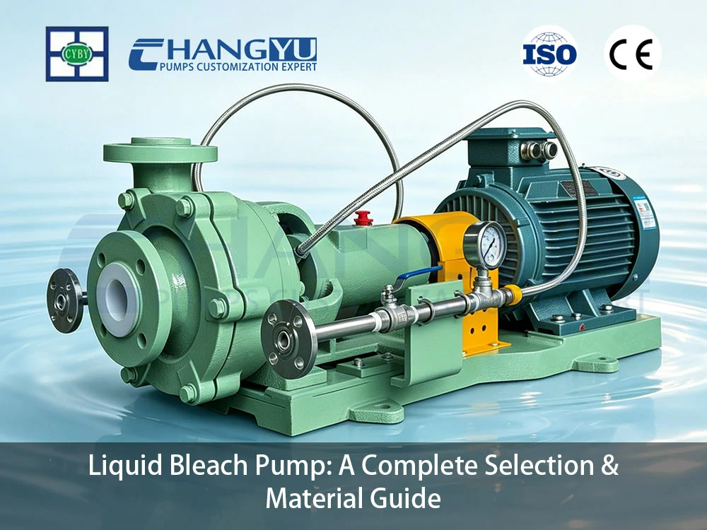 Liquid Bleach Pump: A Complete Selection & Material Guide