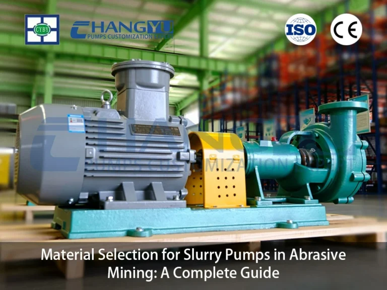Material Selection for Slurry Pumps in Abrasive Mining: A Complete Guide