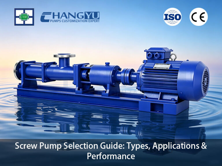 Screw Pump Selection Guide Types, Applications & Performance