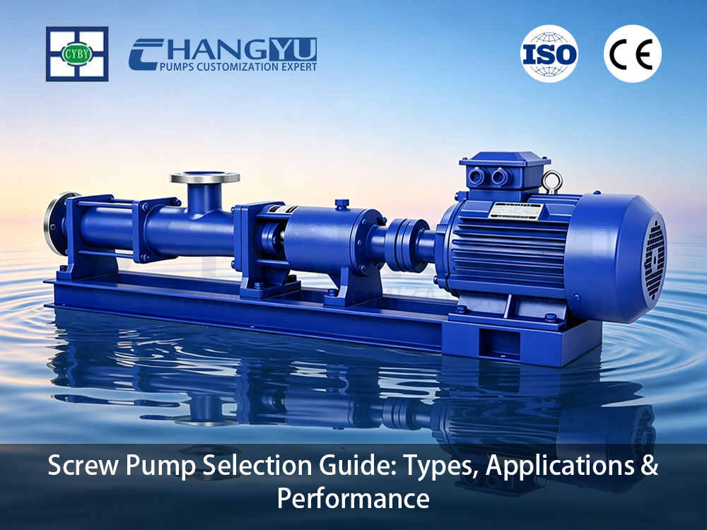 Screw Pump Selection Guide Types, Applications & Performance