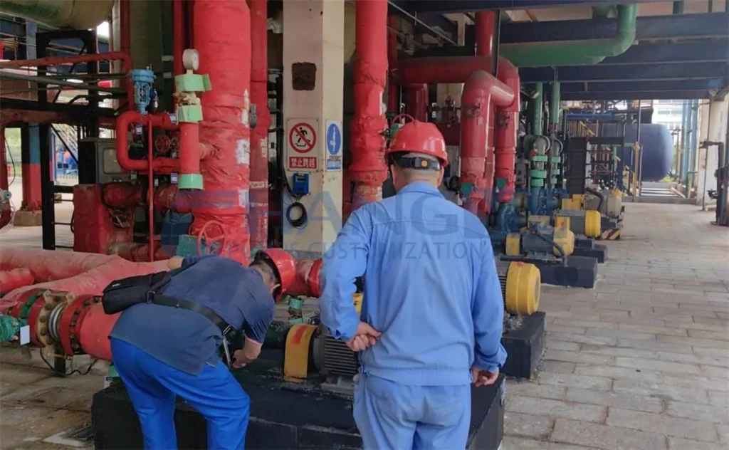 Acid Transfer Pump System in Sulfuric Acid Plant