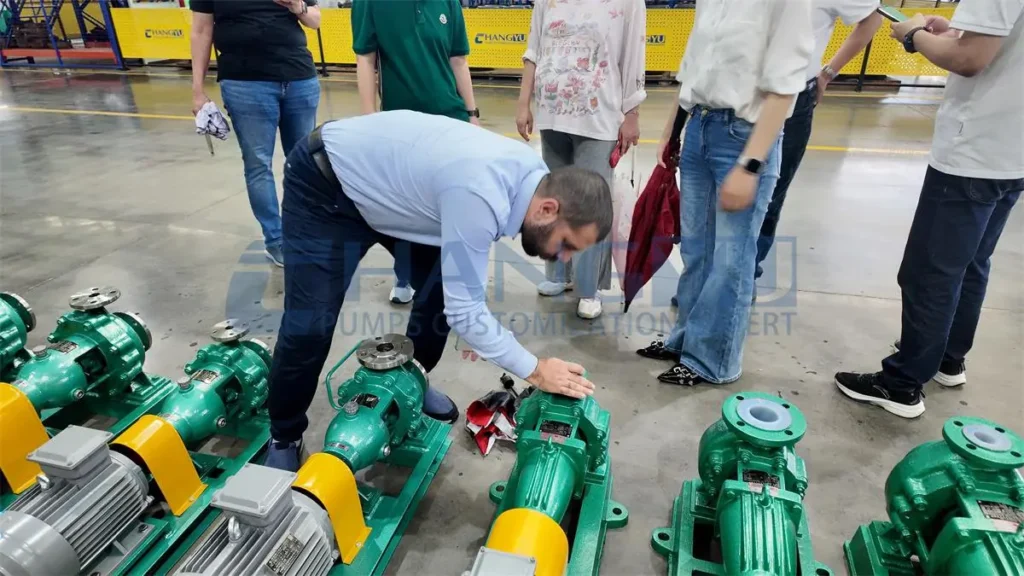 chemical centrifugal pump inspection (1)