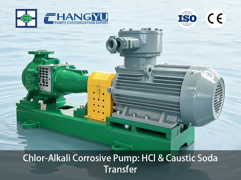 Chlor-Alkali Corrosive Pump: HCl & Caustic Soda Transfer