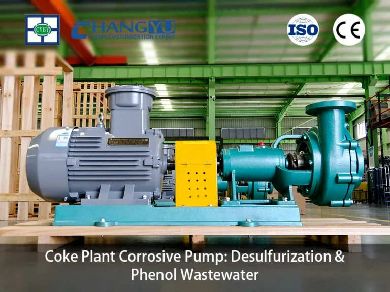 Coke Plant Corrosive Pump: Desulfurization & Phenol Wastewater