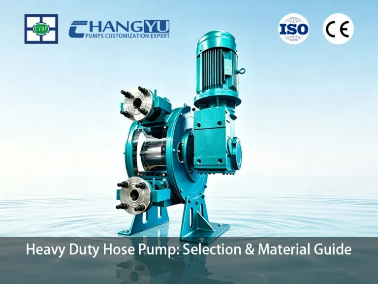 Heavy Duty Hose Pump: Selection & Material Guide