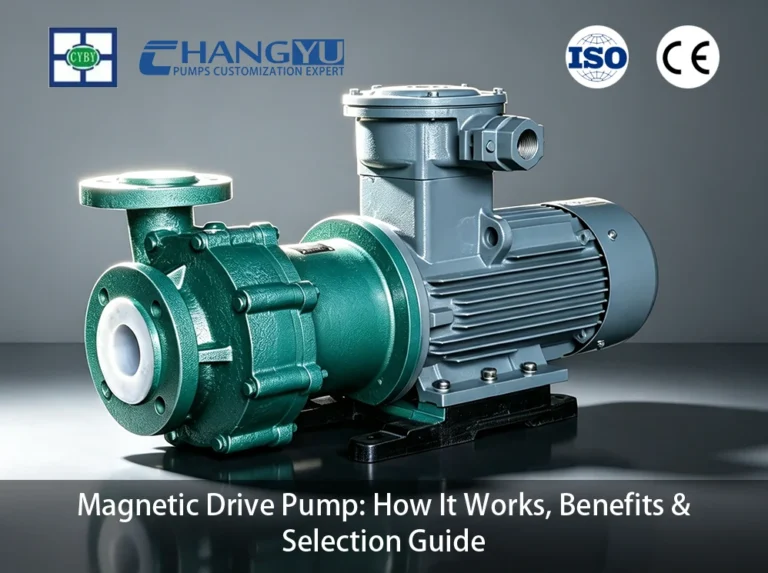 Magnetic Drive Pump How It Works, Benefits & Selection Guide