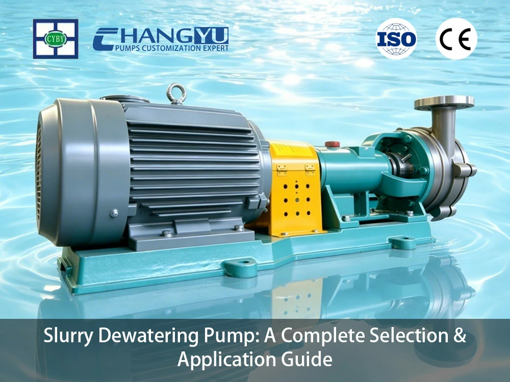Slurry Dewatering Pump: A Complete Selection & Application Guide