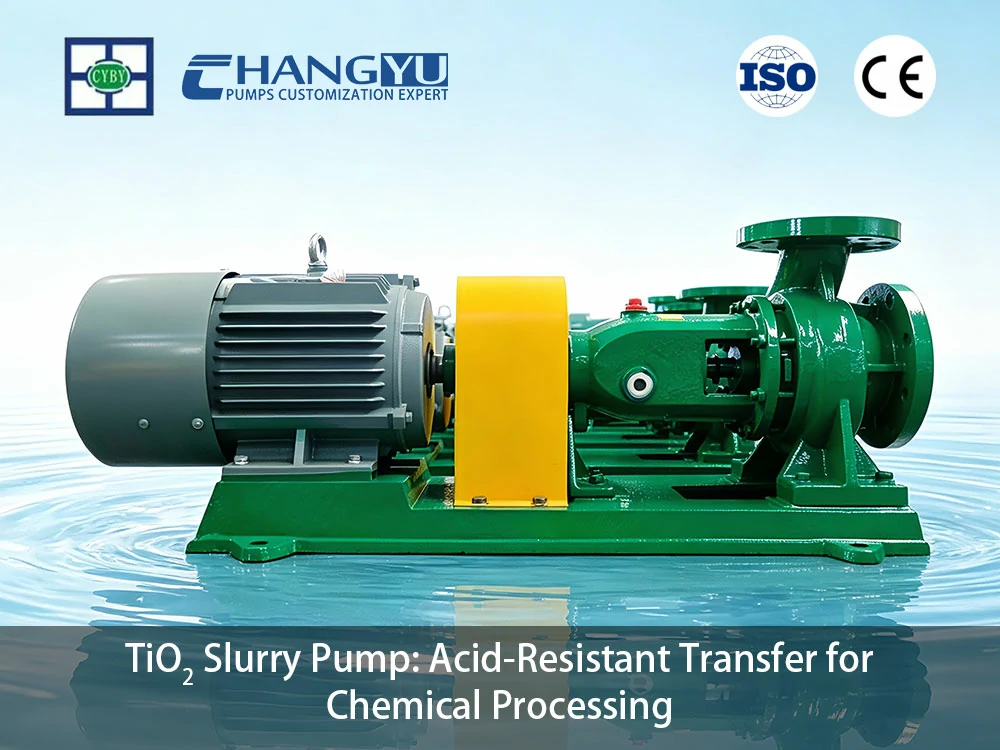 TiO₂-Slurry-Pump-Acid-Resistant-Transfer-for-Chemical-Processing