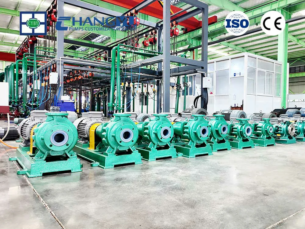 Factory of Coal Chemical Slurry Pump: Changyu Pump