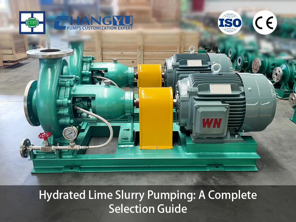 Hydrated Lime Slurry Pumping A Complete Selection Guide