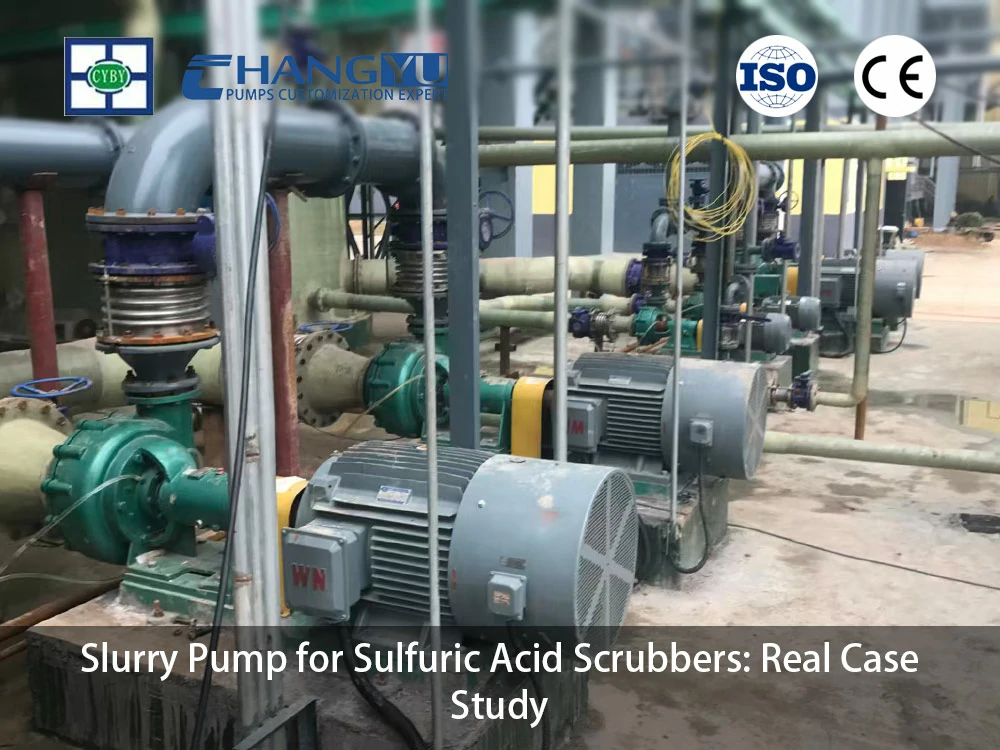 Slurry Pump for Sulfuric Acid Scrubbers: Real Case Study