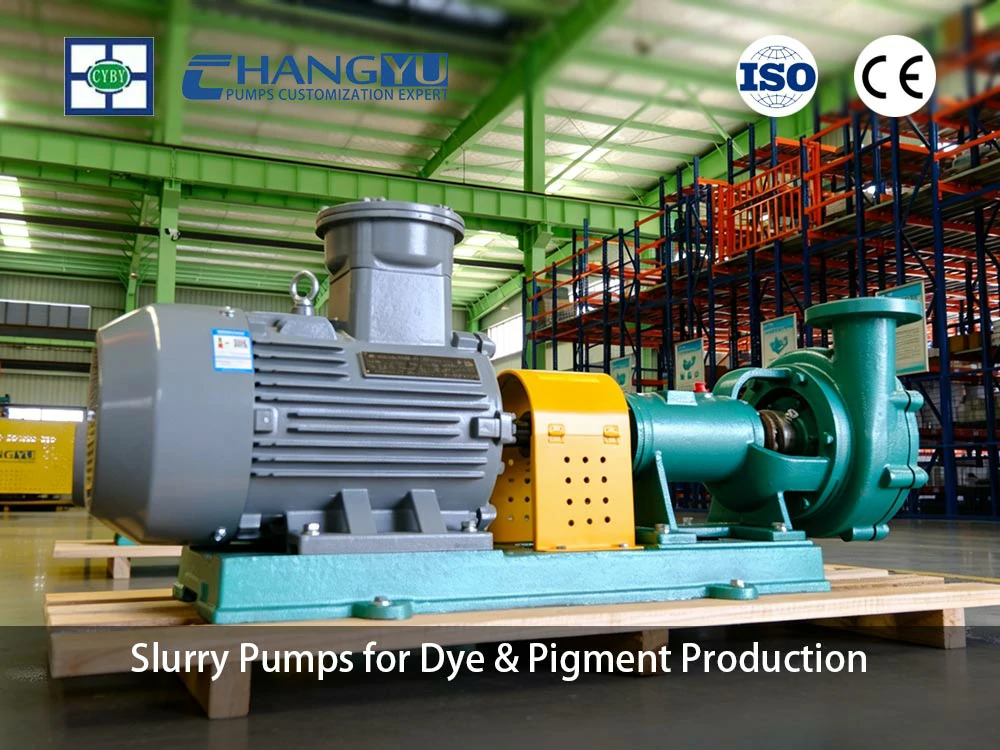 Slurry Pumps for Dye & Pigment Production
