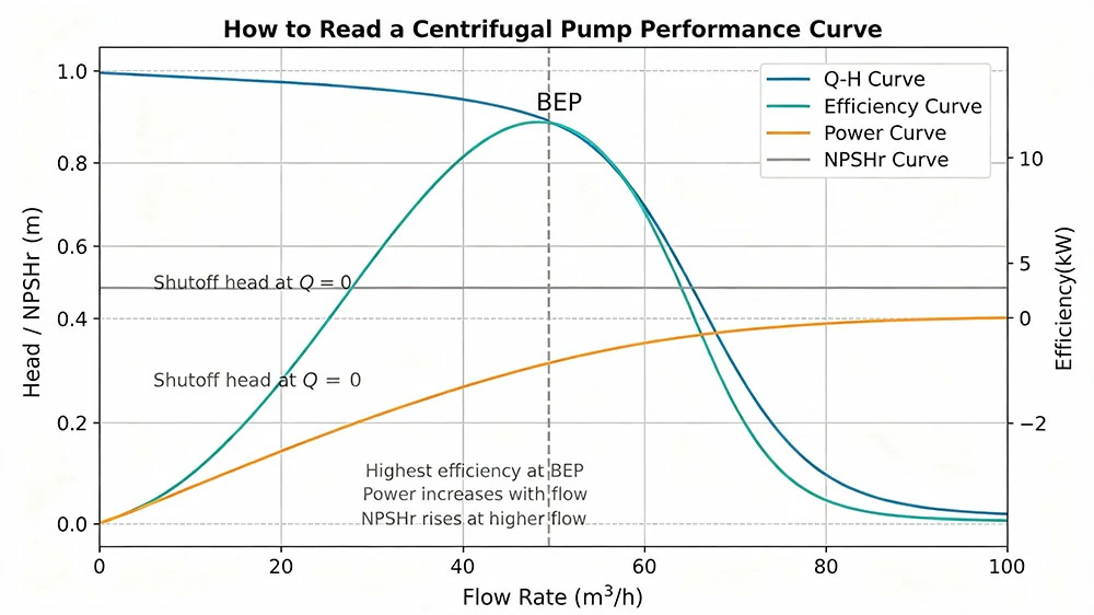 Centrifugal Pump Performance Curve
