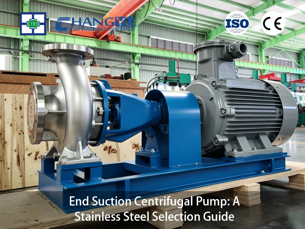 end suction centrifugal pump