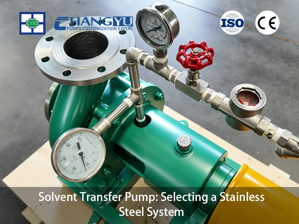 solvent transfer pump