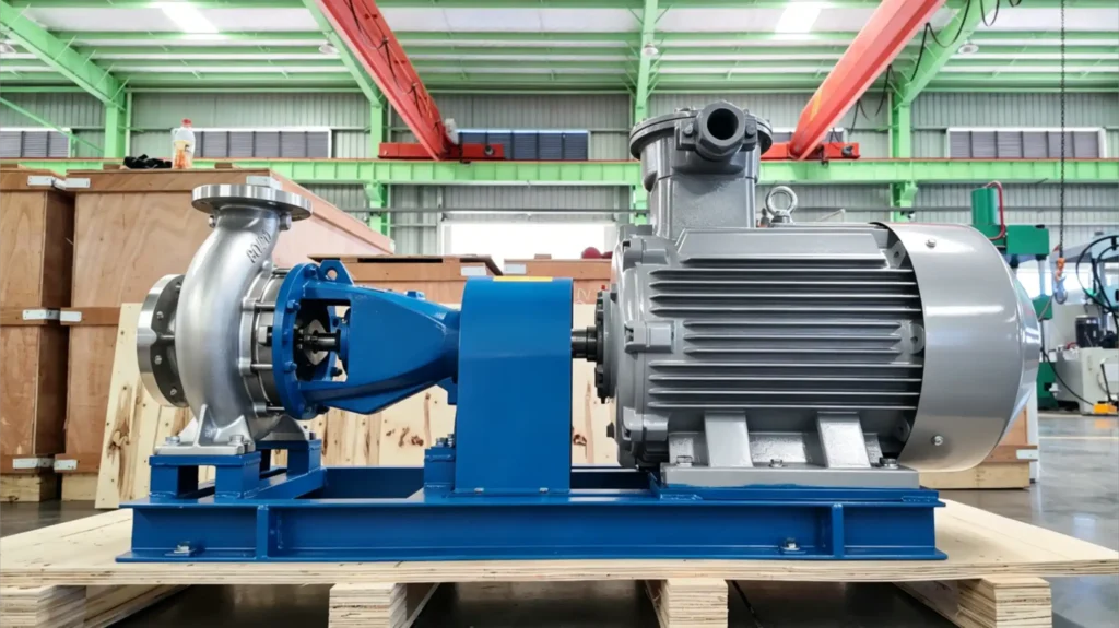 stainless steel end suction pump
